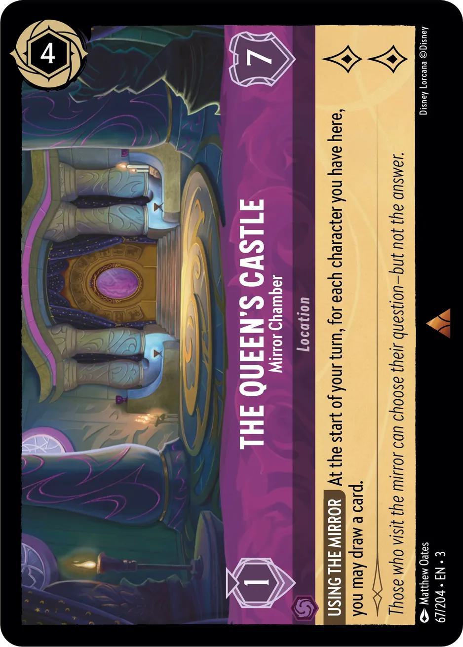 The Queen's Castle - Mirror Chamber - 67/204 [Into the Inklands] [Non-Foil]
