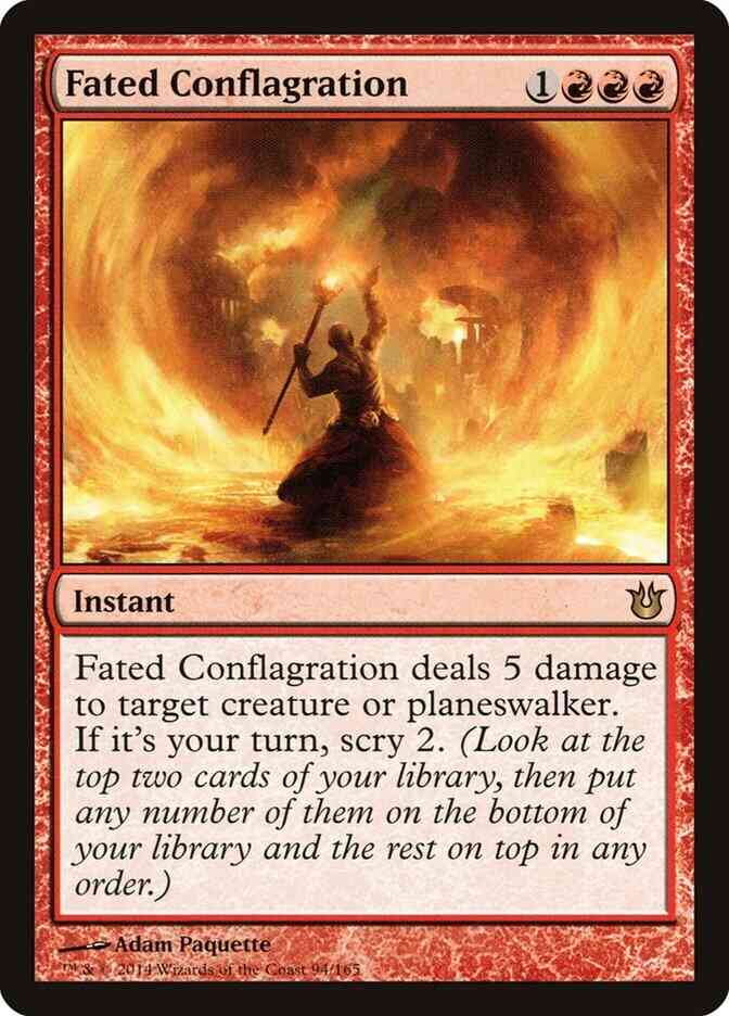 Fated Conflagration [94] [Born of the Gods] [Non-Foil]