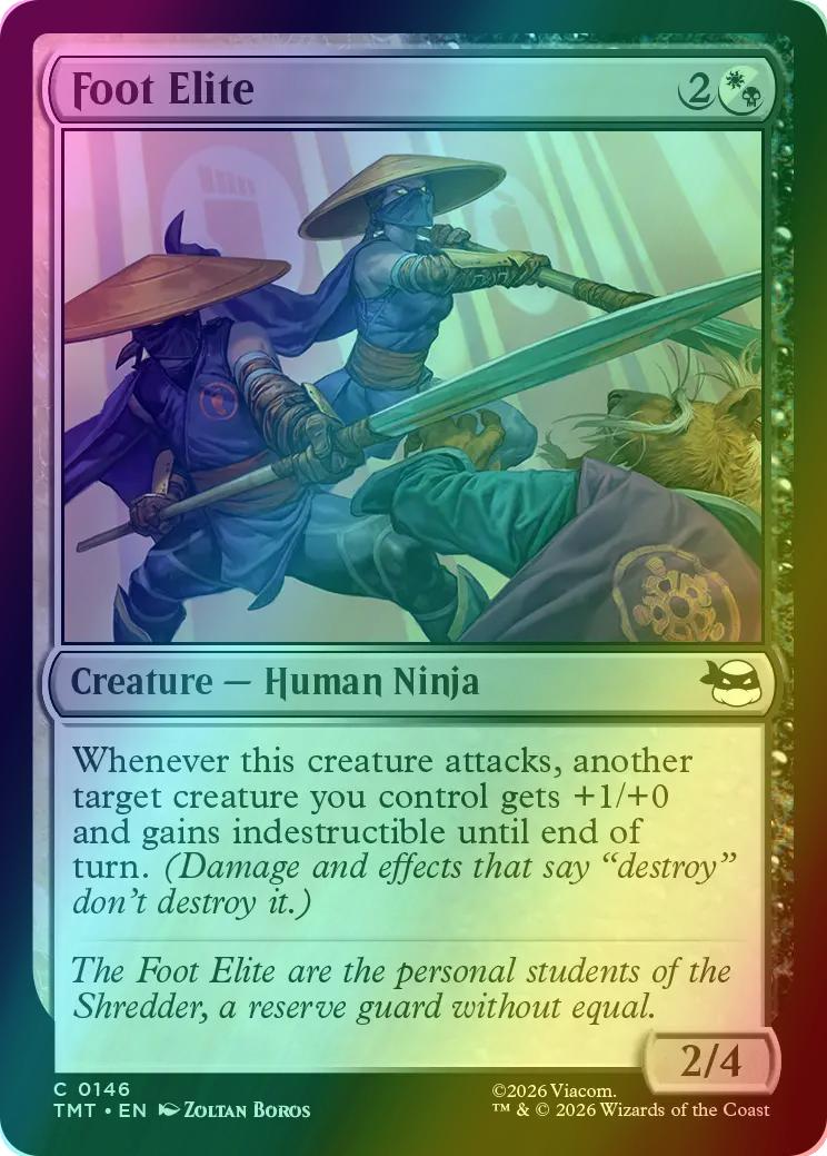Foot Elite [146] [Teenage Mutant Ninja Turtles] [Foil]