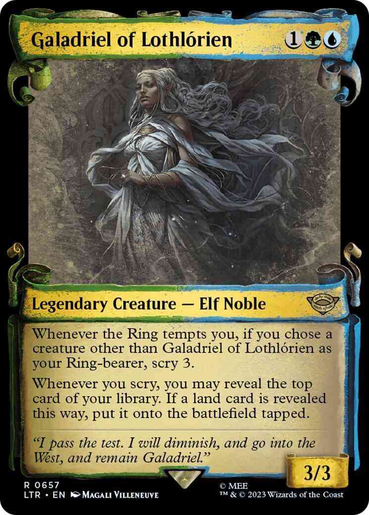 Galadriel of Lothlórien [657] [Scrolls Showcase] [The Lord of the Rings: Tales of Middle-earth] [Non-Foil]