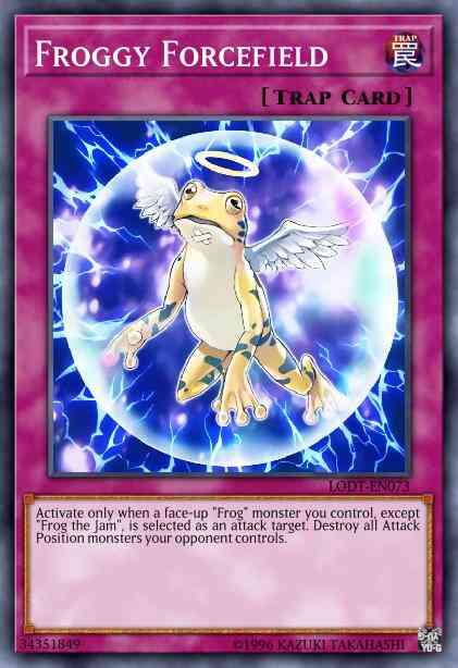 Froggy Forcefield - LODT-EN073 - Rare - 1st Edition