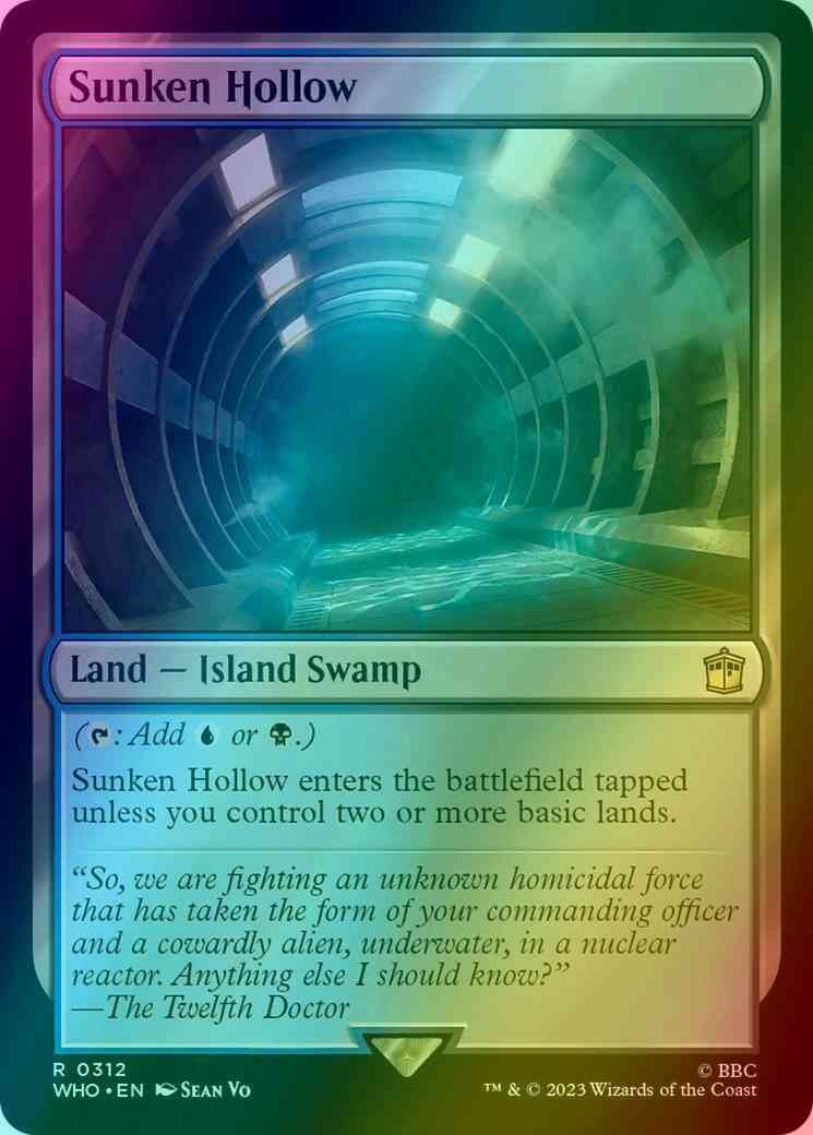 Sunken Hollow [312] [Universes Beyond: Doctor Who] [Foil]