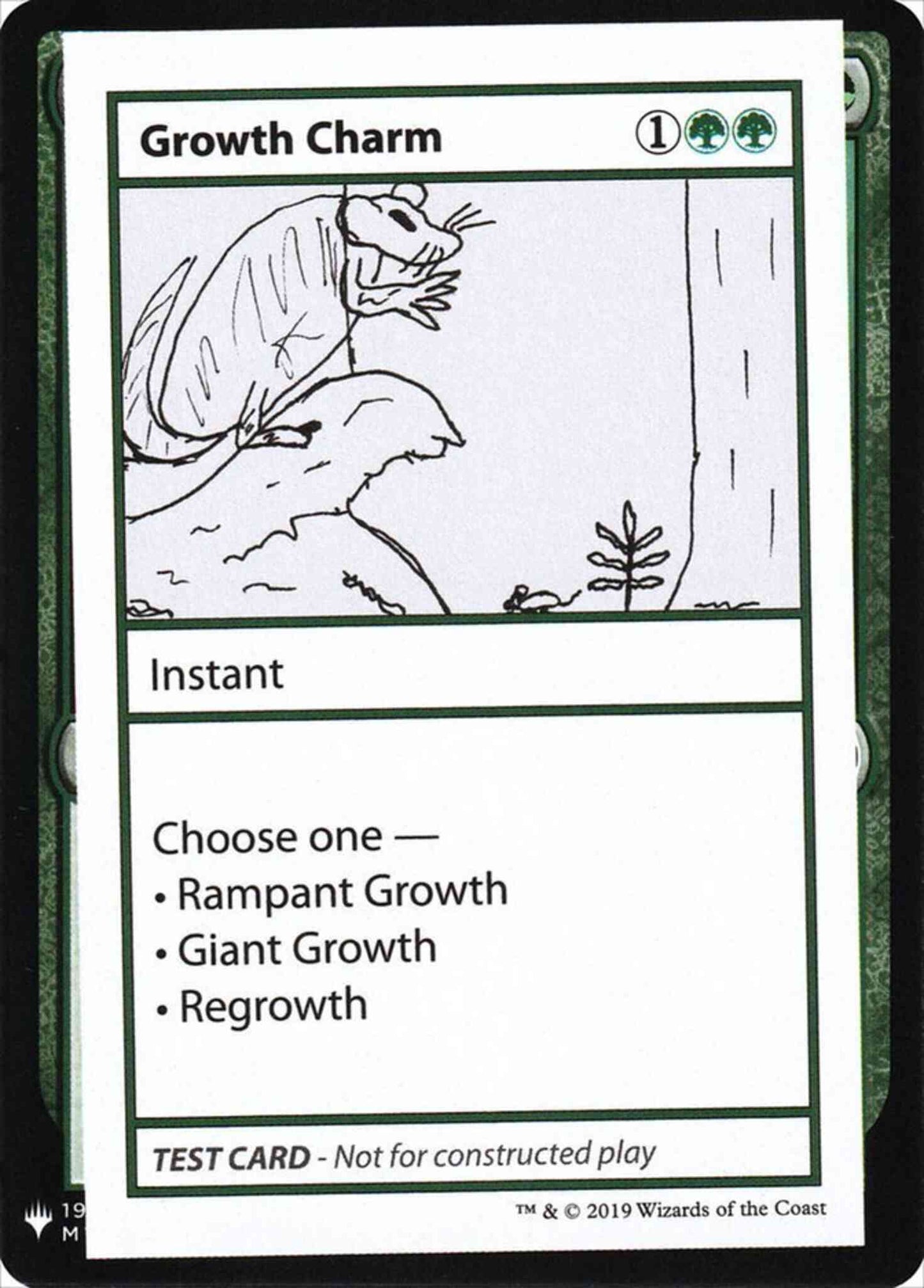 Growth Charm - Symbol [77] [Mystery Booster Playtest Cards 2019] [Non-Foil]