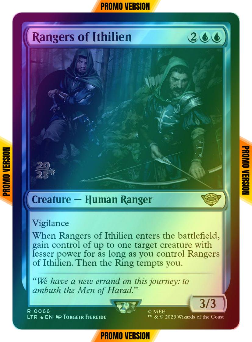 Rangers of Ithilien [66s] [Prerelease] [The Lord of the Rings: Tales of Middle-earth: Promos] [Foil]
