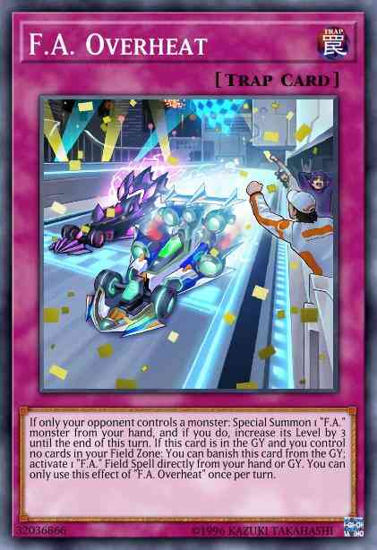 F.A. Overheat - FLOD-EN091 - Rare - 1st Edition
