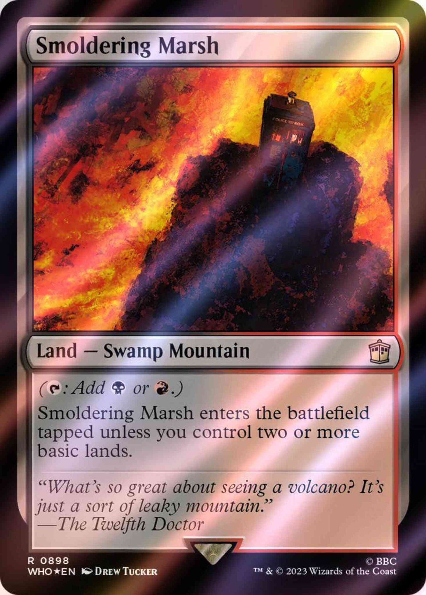 Smoldering Marsh [898] [Universes Beyond: Doctor Who] [Surge Foil]