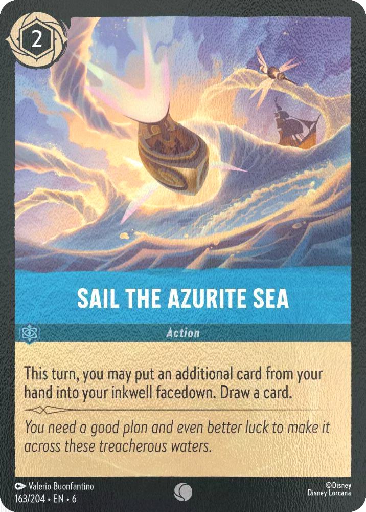 Sail the Azurite Sea - 163/204 [Azurite Sea] [Cold Foil]