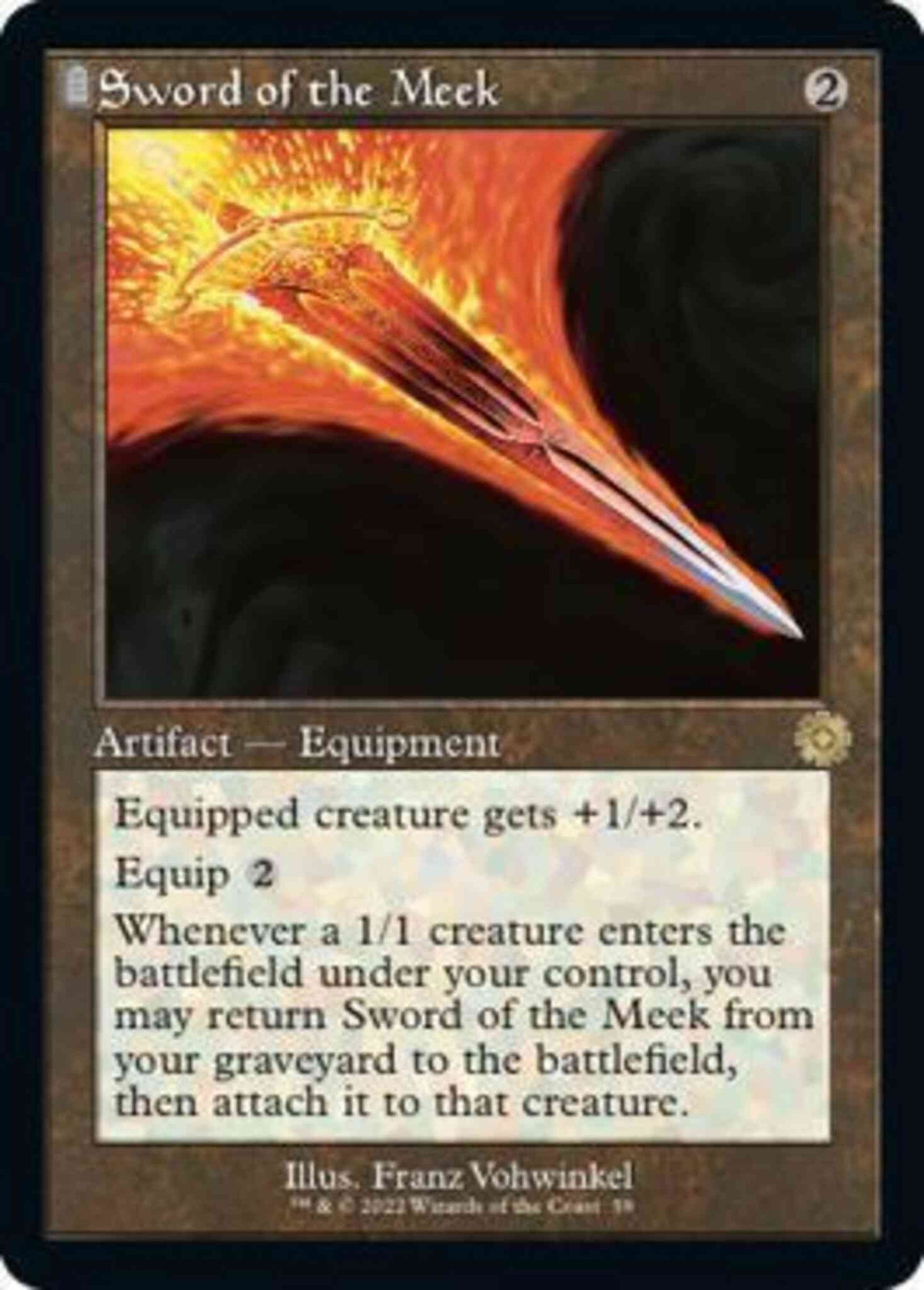 Sword of the Meek [59] [Retro Frame] [The Brothers' War Retro Artifacts] [Non-Foil]