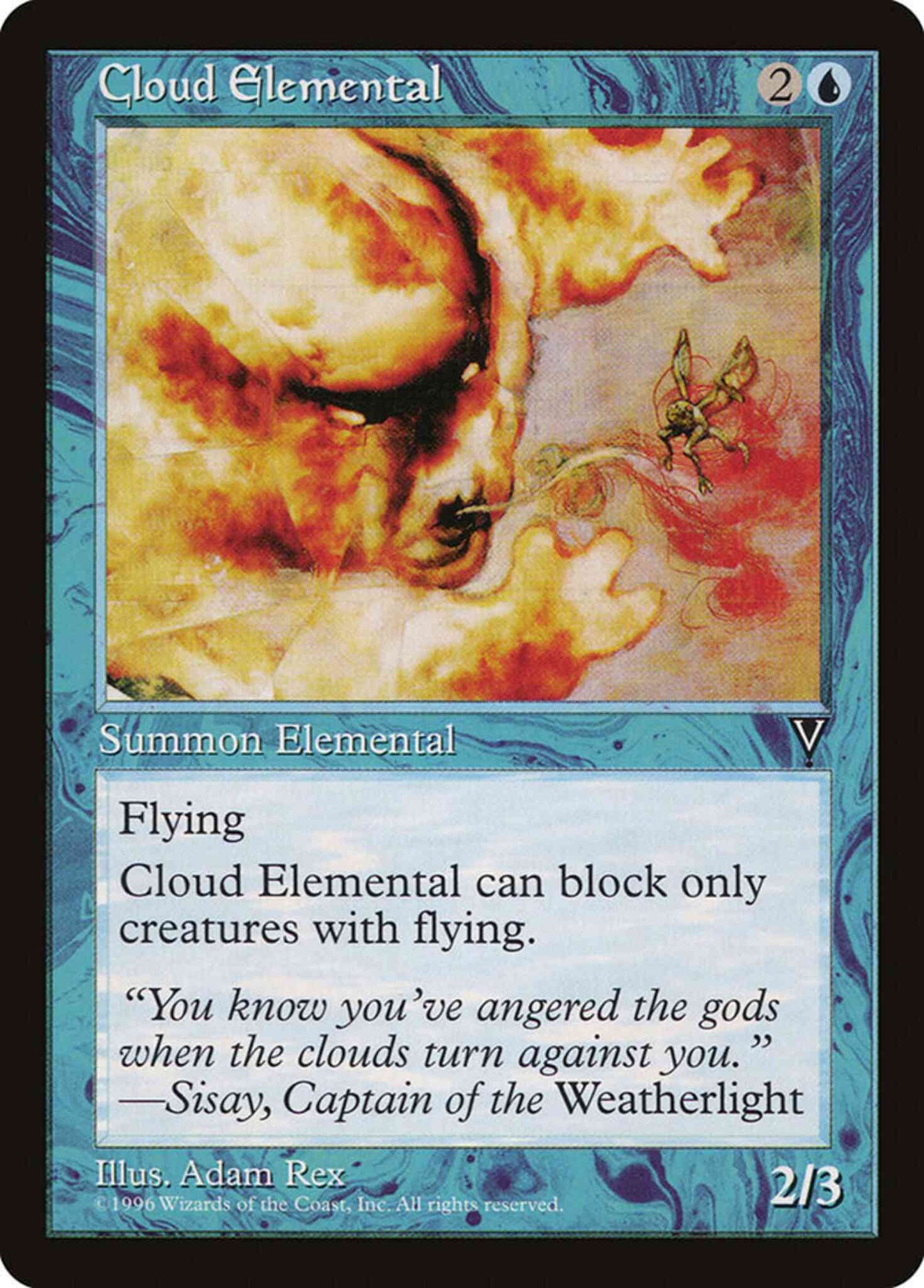 Cloud Elemental [29] [Visions] [Non-Foil]