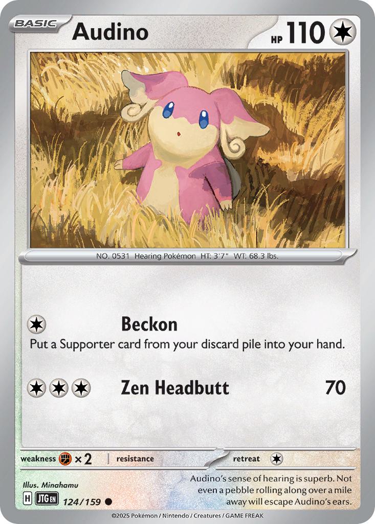 Audino - 124/159 - Common [sv09-124] [Non-Holo]