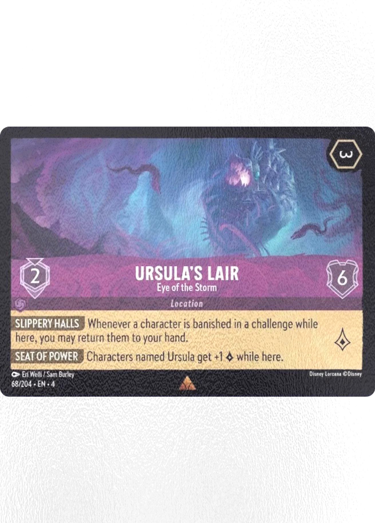 Ursula's Lair - Eye of the Storm - 68/204 [Ursula's Return] [Cold Foil]