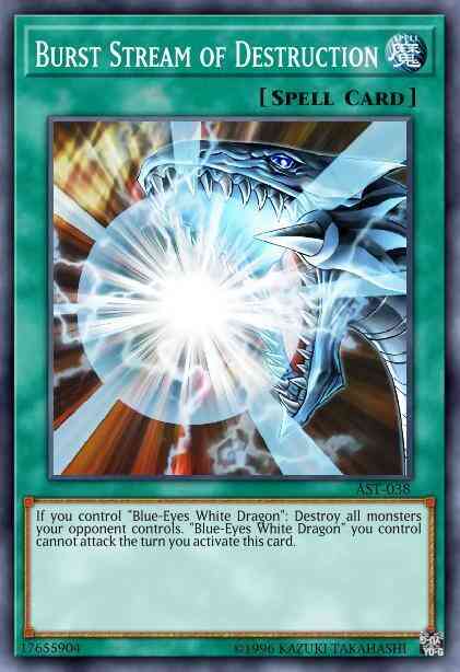 Burst Stream of Destruction - LCKC-EN025 - Secret Rare - Unlimited