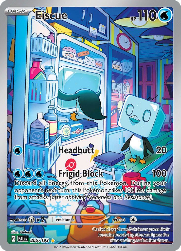 Eiscue - 205/193 - Illustration Rare [sv02-205] [Ultra]