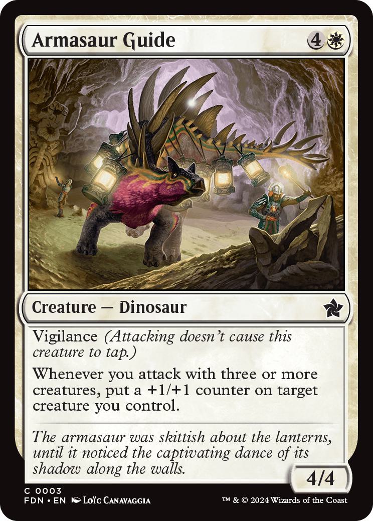 Armasaur Guide [3] [Foundations] [Non-Foil]