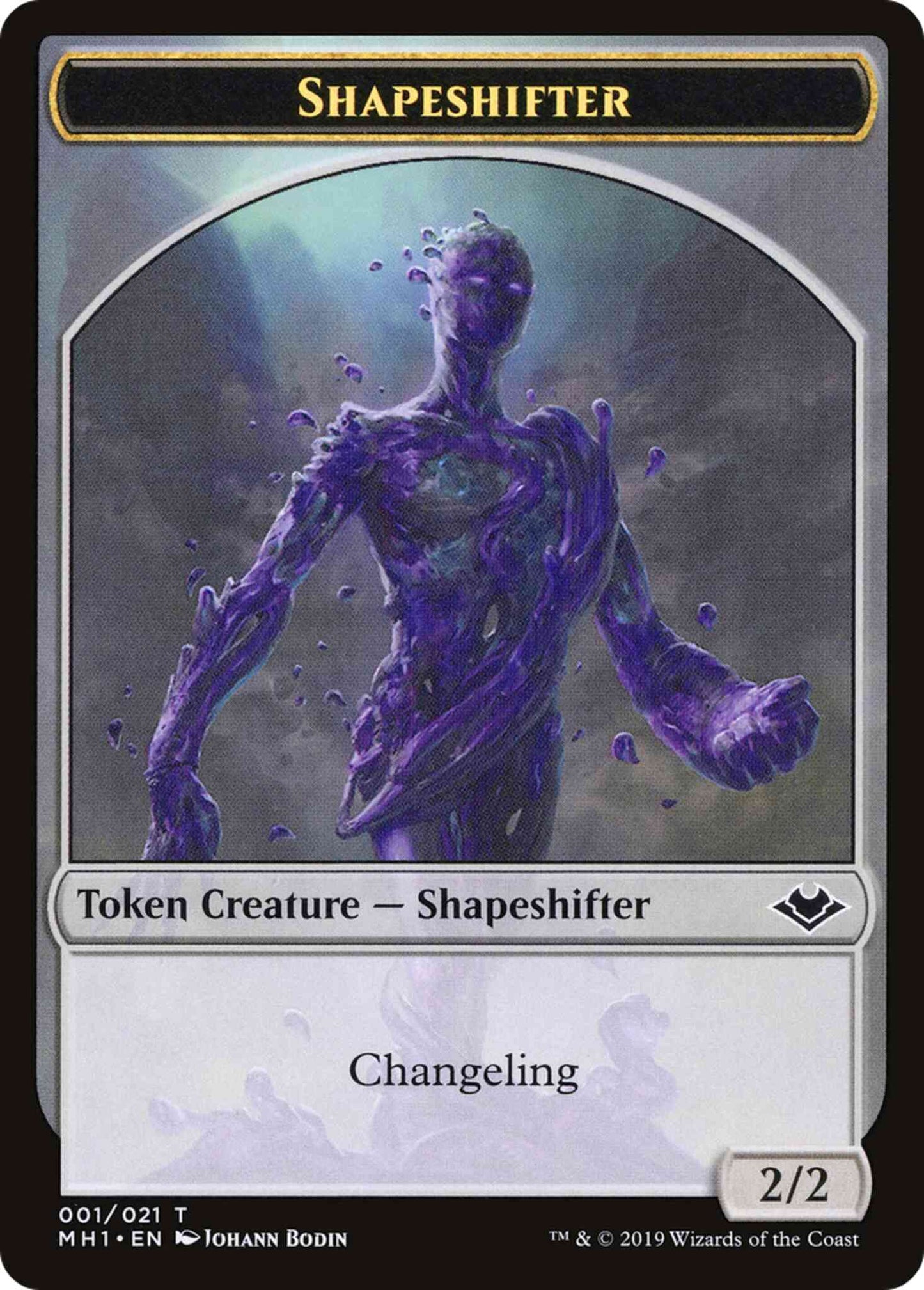 Bear Token (11) // Shapeshifter Token (01) [Modern Horizons Tokens] [Non-Foil]