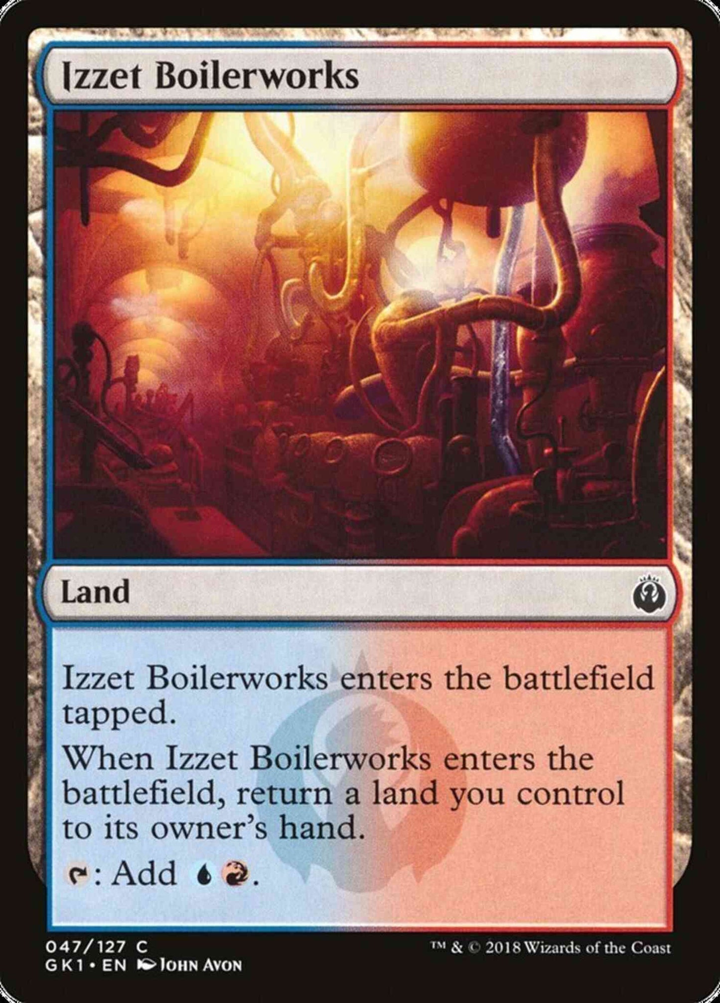 Izzet Boilerworks [47] [GRN Guild Kit] [Non-Foil]