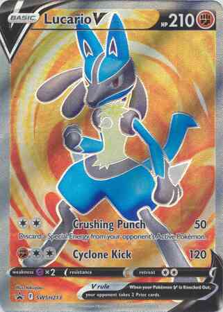 Lucario V - SWSH213 - Promo [SWSHP-SWSH213] [Ultra]