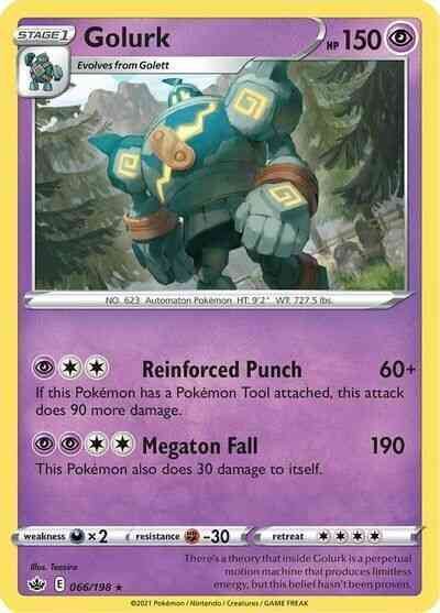 Golurk - 066/198 - Rare [swsh6-066] [Non-Holo]
