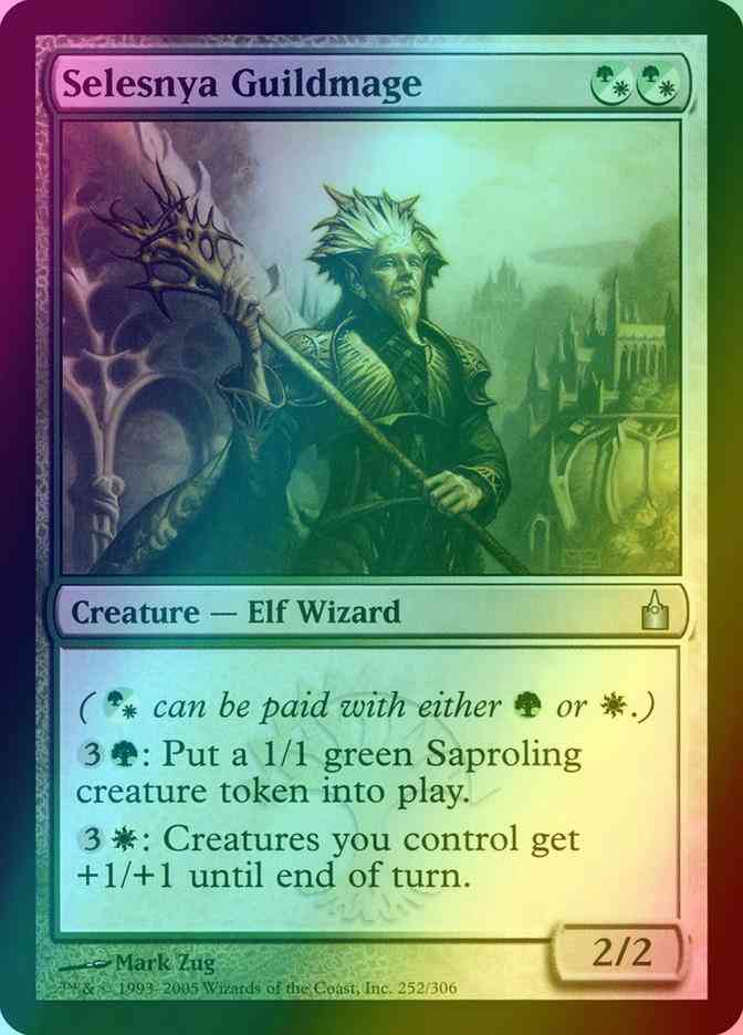 Selesnya Guildmage [252] [Ravnica City Of Guilds] [Foil]