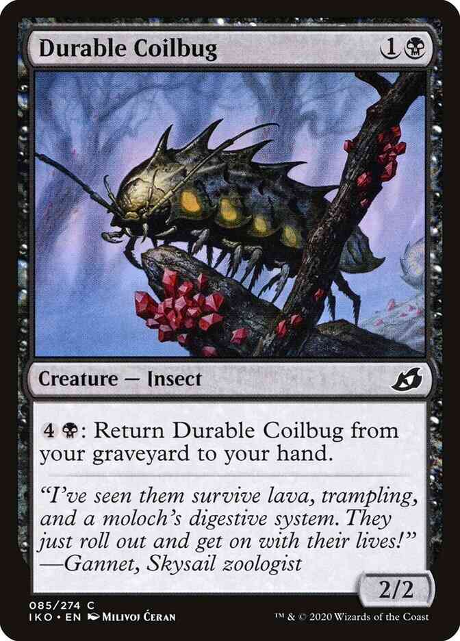 Durable Coilbug [85] [Ikoria: Lair of Behemoths] [Non-Foil]