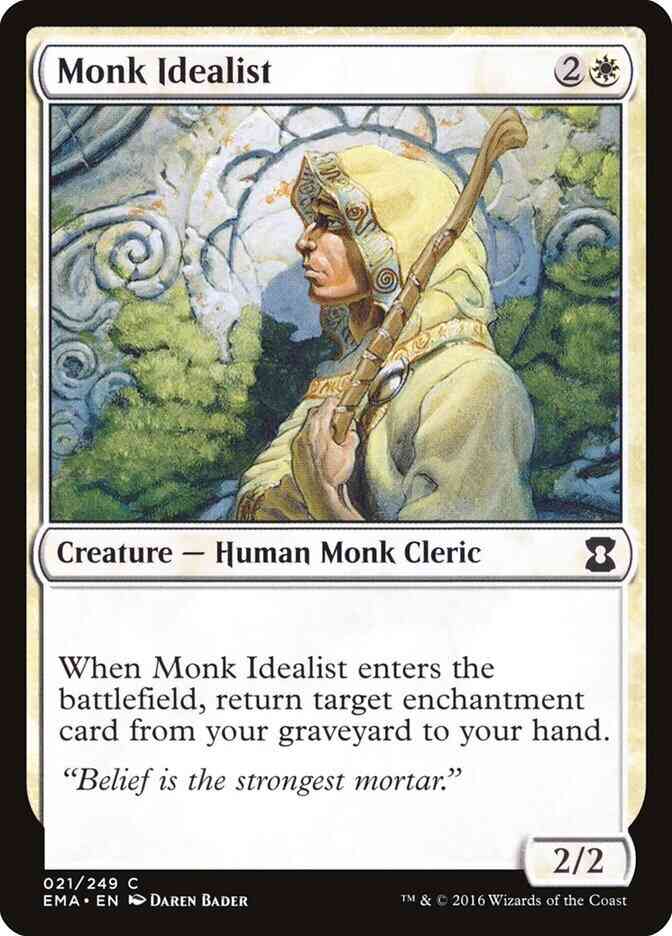 Monk Idealist [21] [Eternal Masters] [Non-Foil]