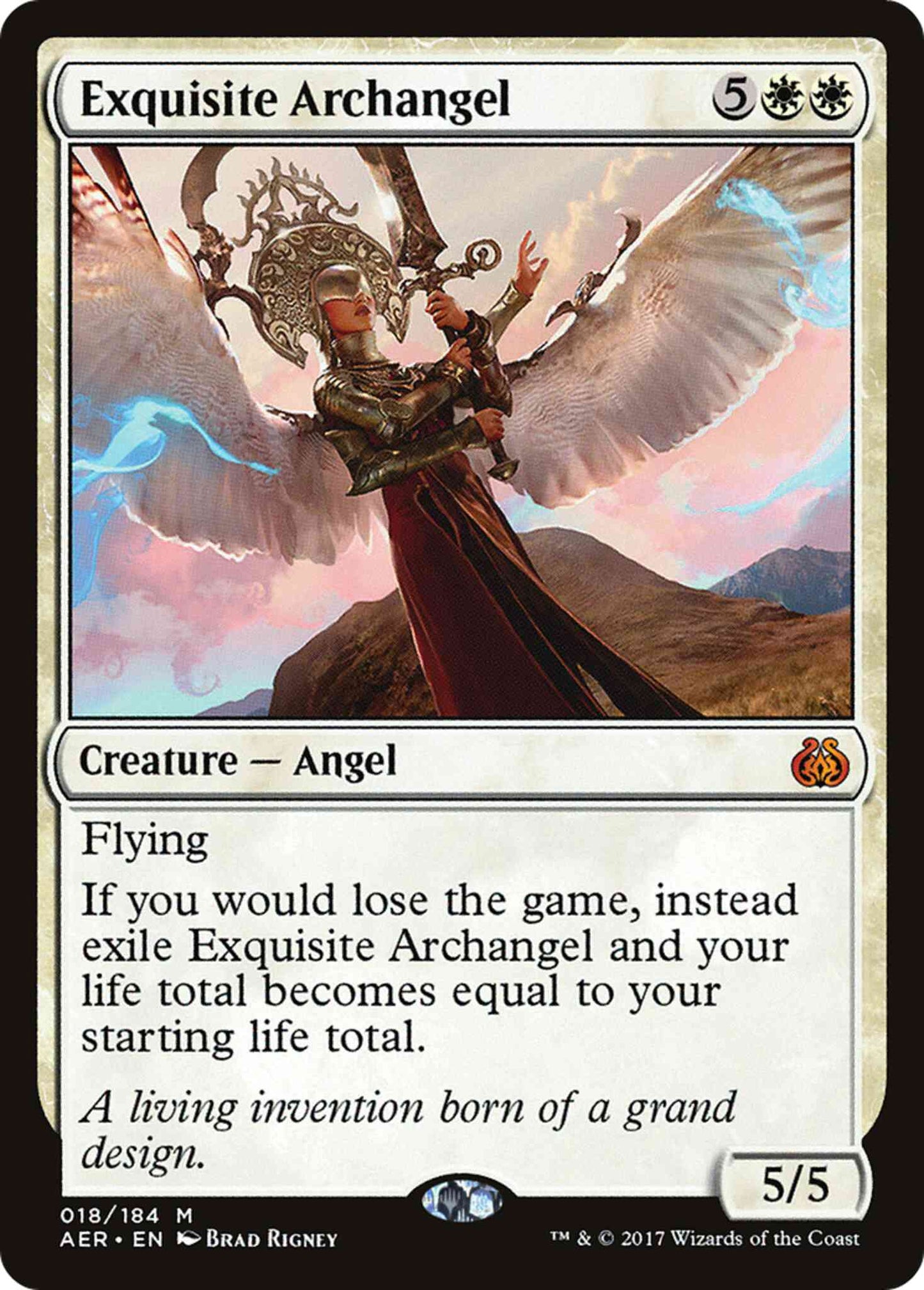 Exquisite Archangel [18] [Aether Revolt] [Non-Foil]