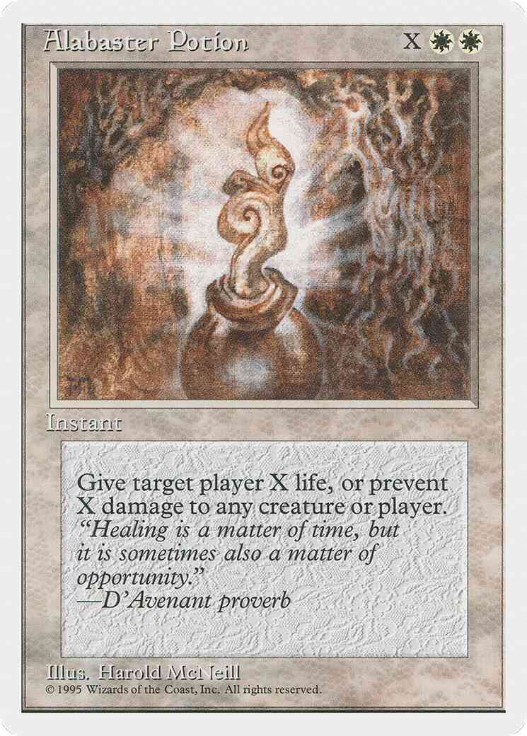 Alabaster Potion [1] [Fourth Edition] [Non-Foil]
