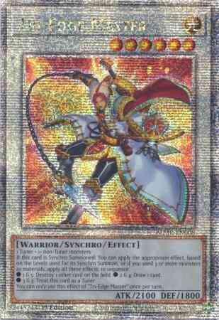Tri-Edge Master - BLMR-EN008 - Quarter Century Secret Rare - 1st Edition
