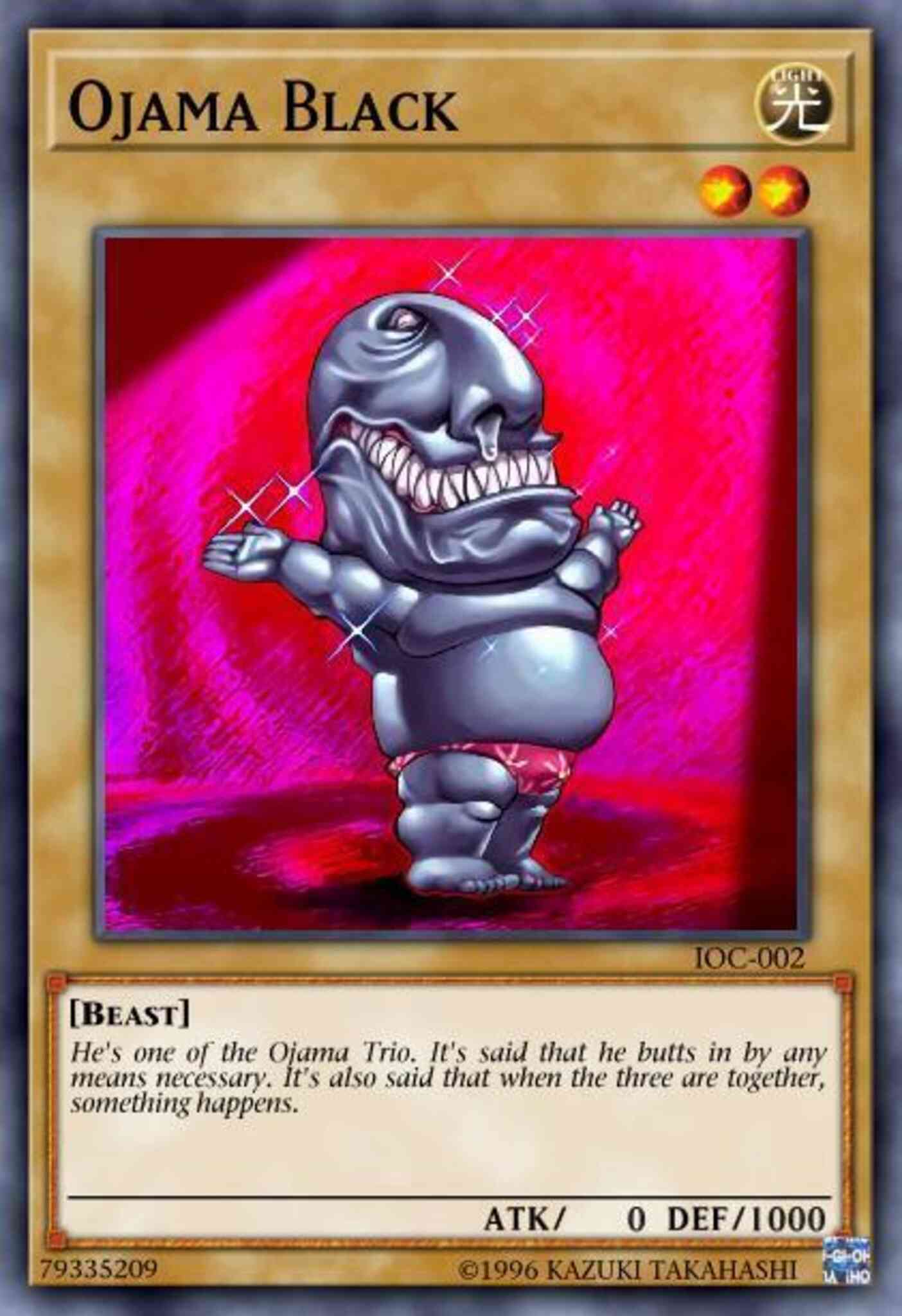 Ojama Black - DP2-EN004 - Common - Unlimited
