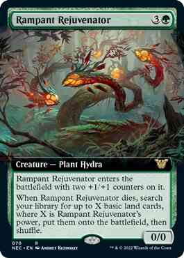 Rampant Rejuvenator [70] [Extended Art] [Kamigawa: Neon Dynasty: Commander] [Non-Foil]