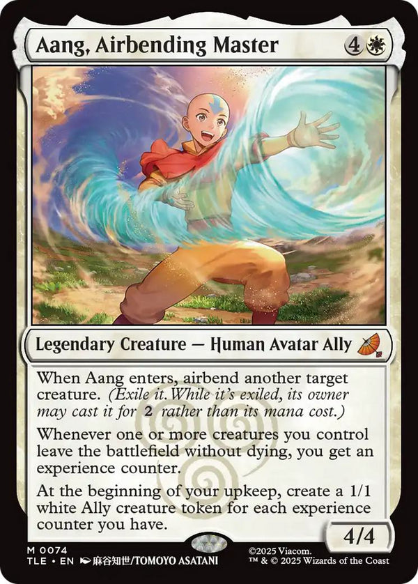 Aang, Airbending Master [74] [Avatar: The Last Airbender Eternal] [Non-Foil]