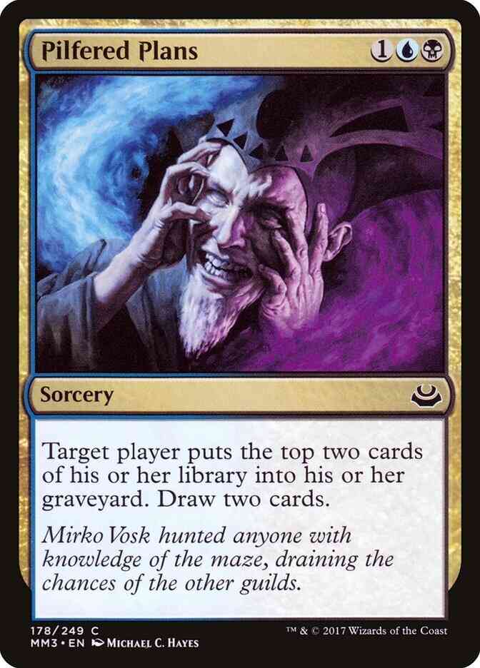 Pilfered Plans [178] [Modern Masters 2017] [Non-Foil]