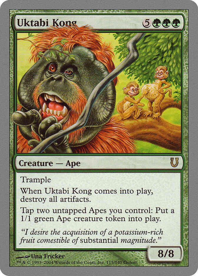 Uktabi Kong [115] [Unhinged] [Non-Foil]