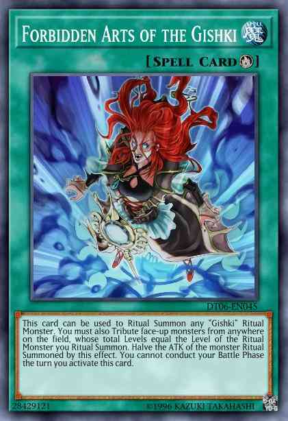 Forbidden Arts of the Gishki - DT06-EN045 - Duel Terminal Normal Parallel Rare - Duel Terminal
