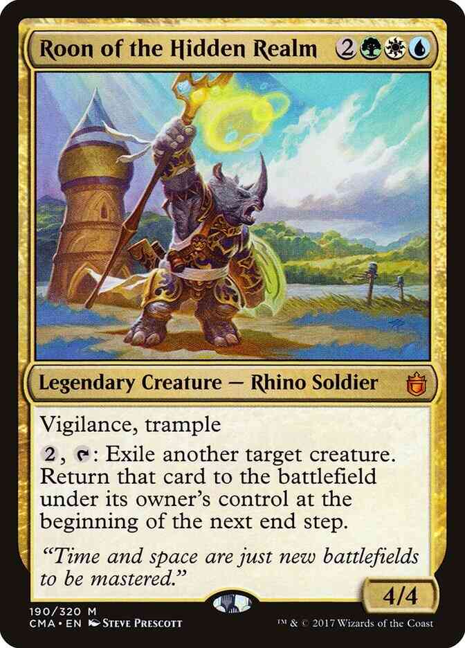 Roon of the Hidden Realm [190] [Commander Anthology] [Non-Foil]