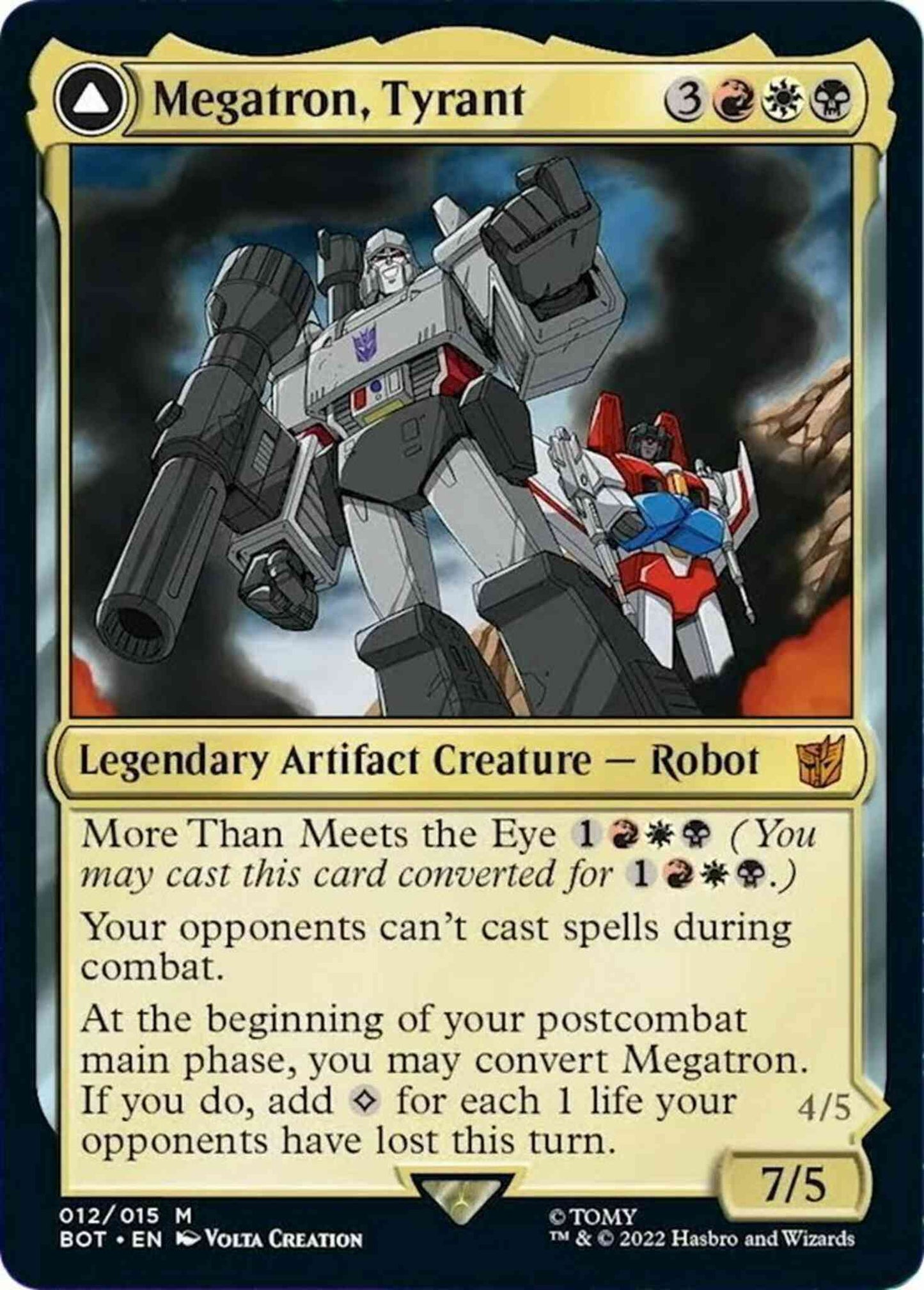Megatron, Tyrant // Megatron, Destructive Force [12] [Universes Beyond: Transformers] [Non-Foil]
