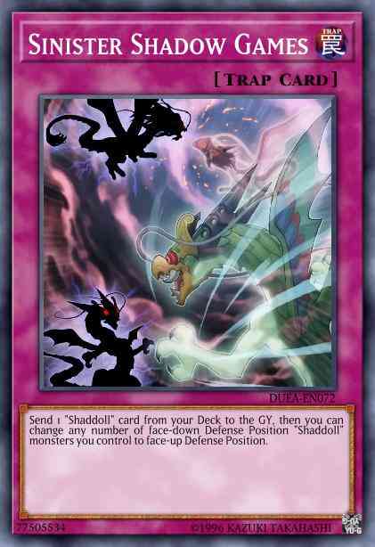 Sinister Shadow Games - MP15-EN114 - Ultra Rare - 1st Edition