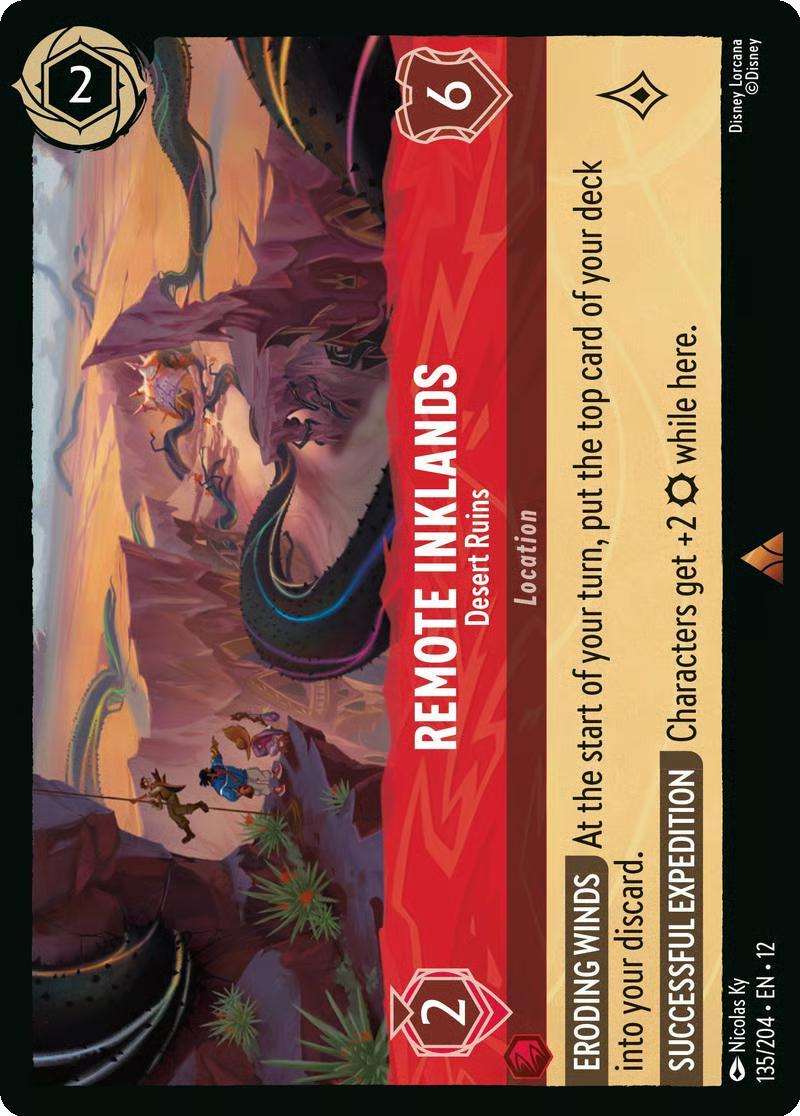 Remote Inklands - Desert Ruins - 135/204 [Wilds Unknown] [Non-Foil]