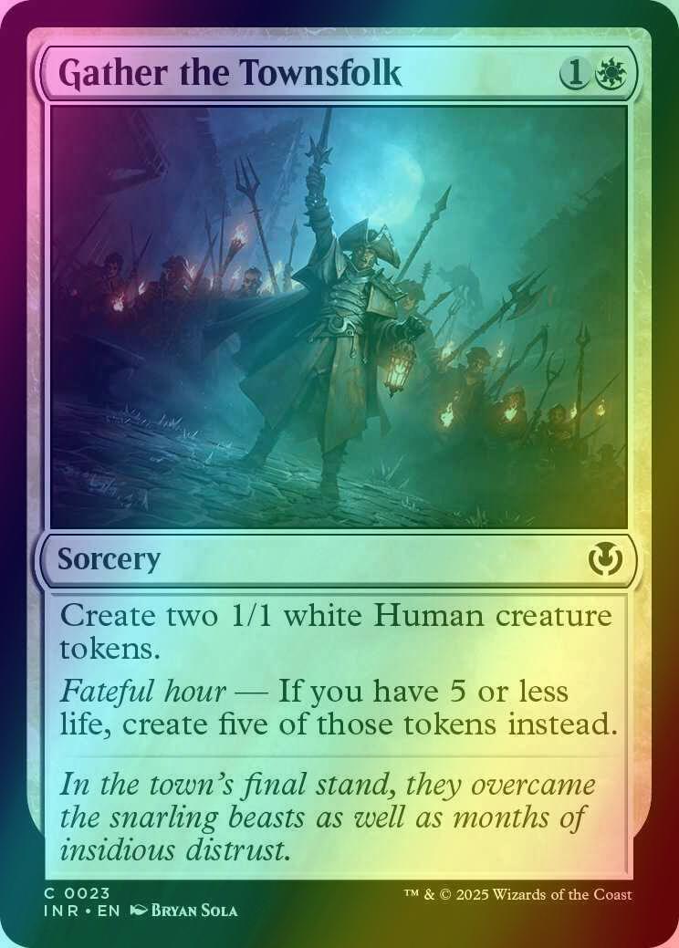 Gather the Townsfolk [23] [Innistrad Remastered] [Foil]