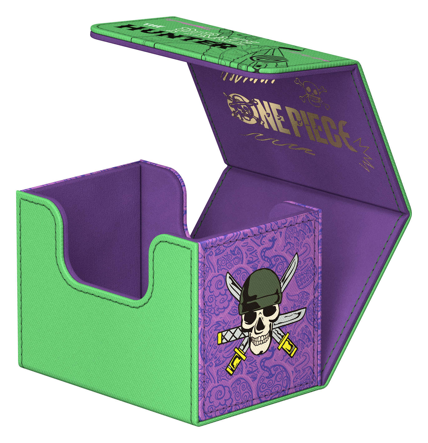 Ultimate Guard Sidewinder Xenoskin Deck Case - 80+ - One Piece - Zoro