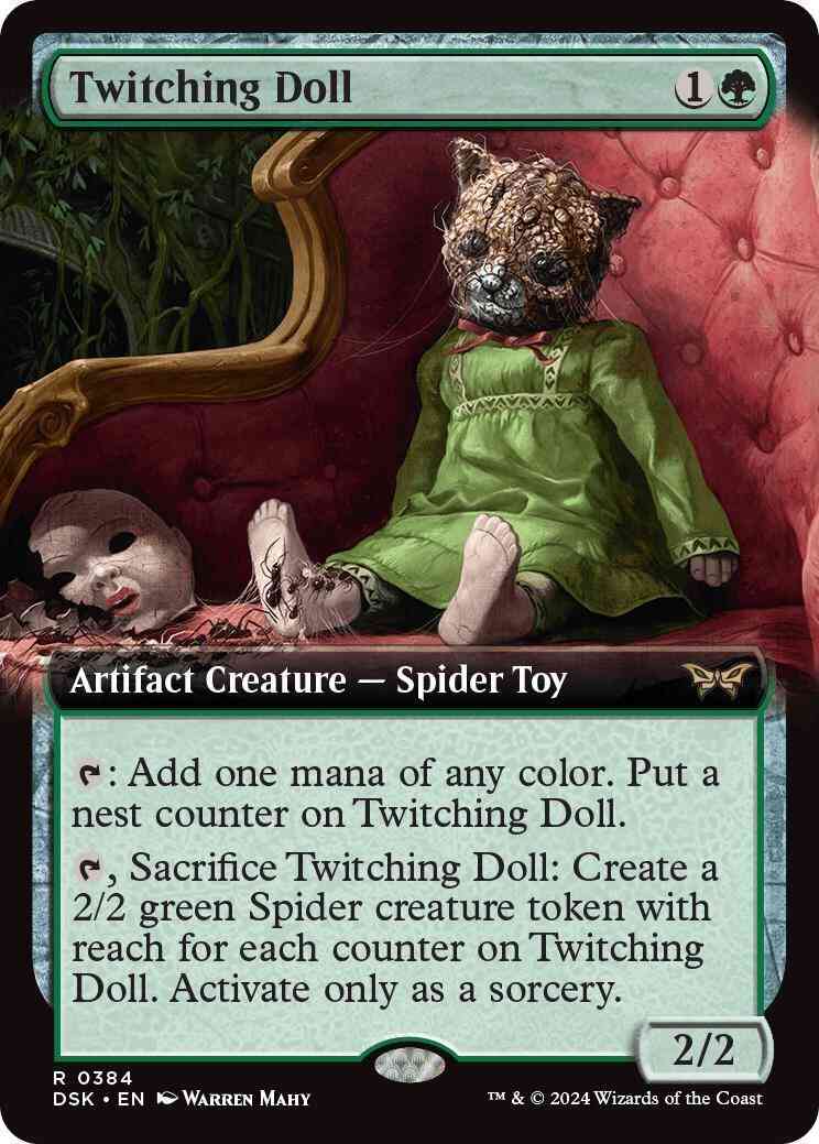 Twitching Doll [384] [Extended Art] [Duskmourn: House of Horror] [Non-Foil]