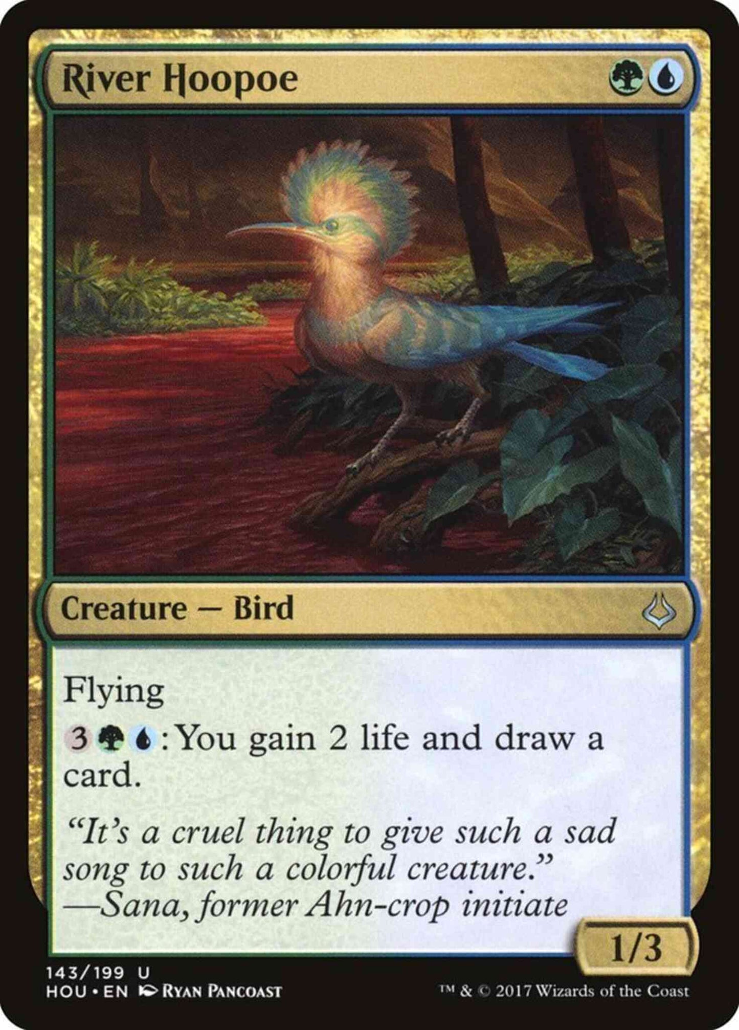 River Hoopoe [143] [Hour of Devastation] [Non-Foil]