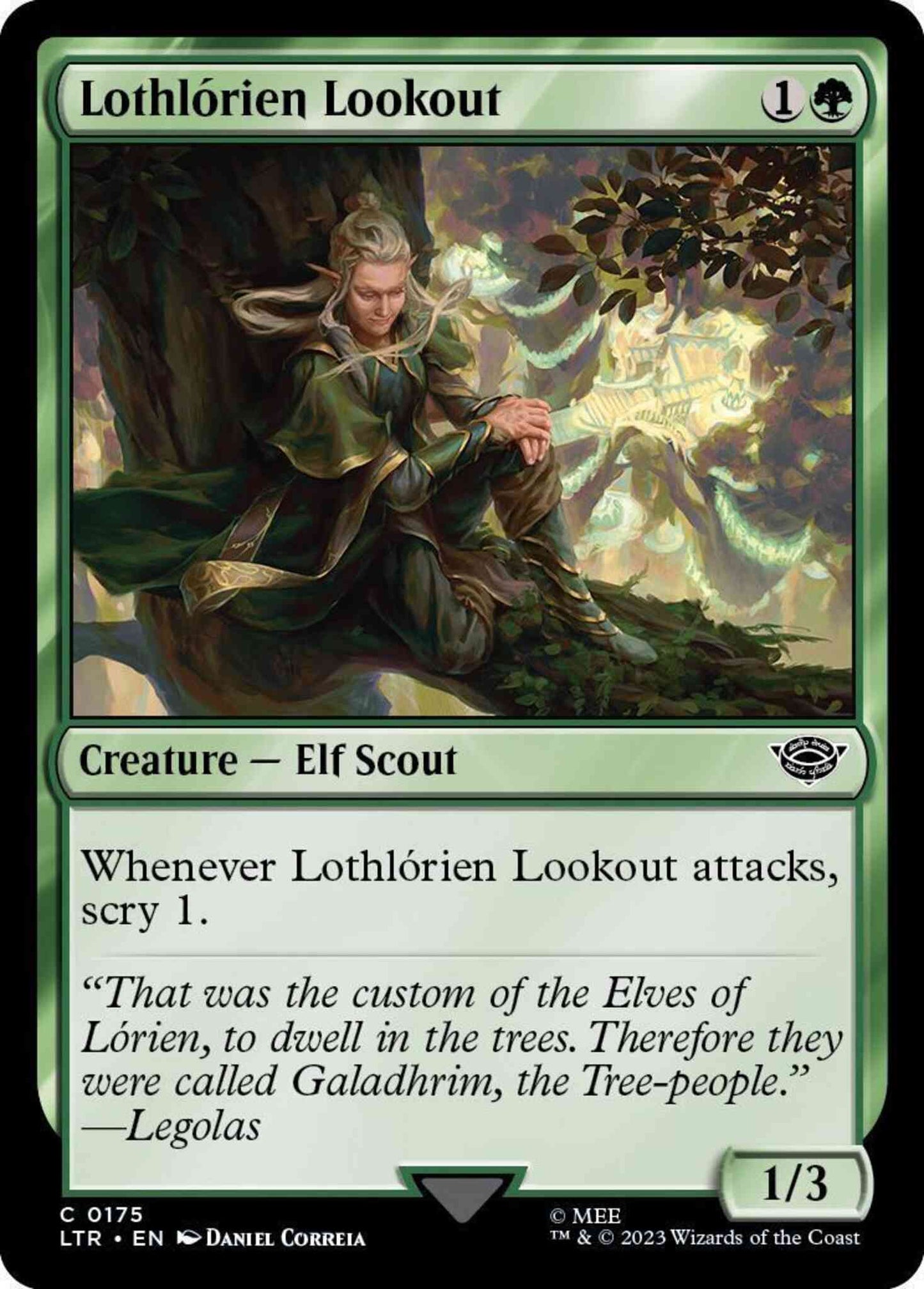 Lothlórien Lookout [175] [The Lord of the Rings: Tales of Middle-earth] [Non-Foil]