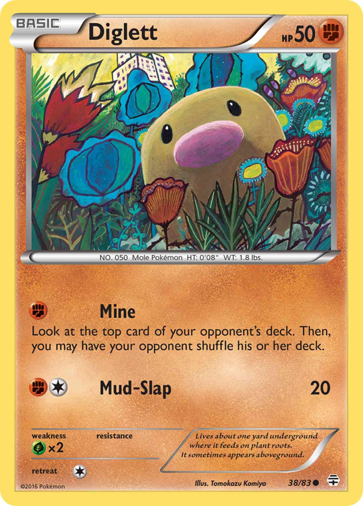 Diglett - 38/83 - Common [g1-38] [Non-Holo]
