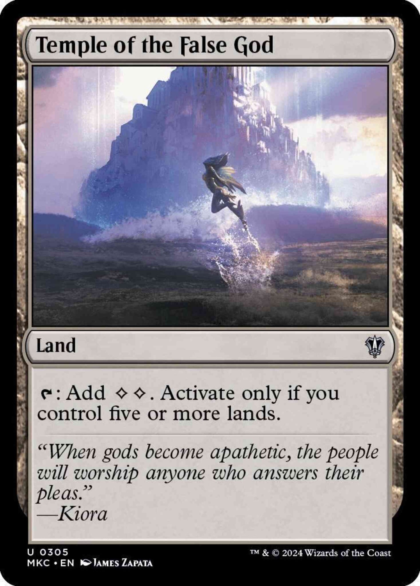 Temple of the False God [305] [Murders at Karlov Manor: Commander] [Non-Foil]