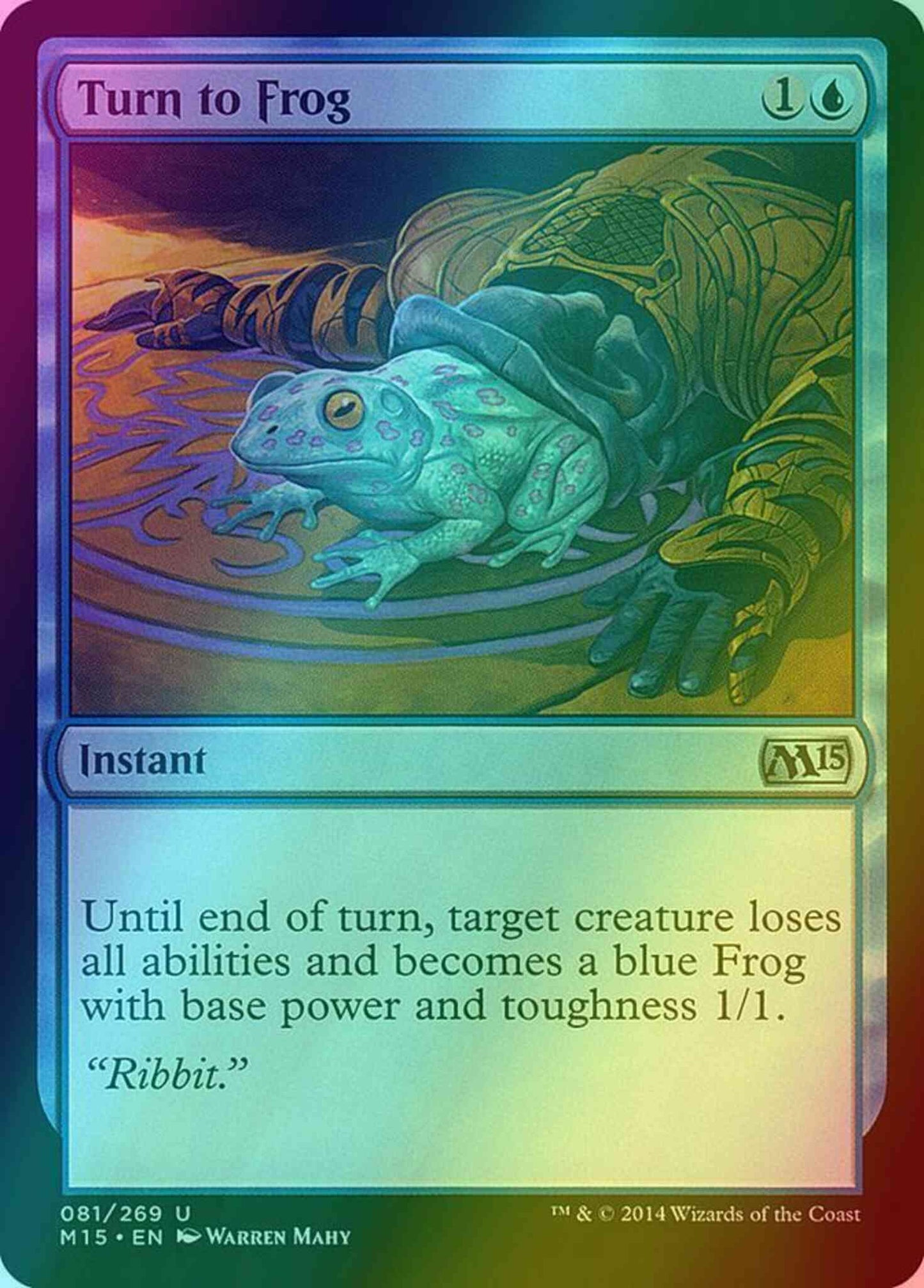 Turn to Frog [81] [Magic 2015] [Foil]
