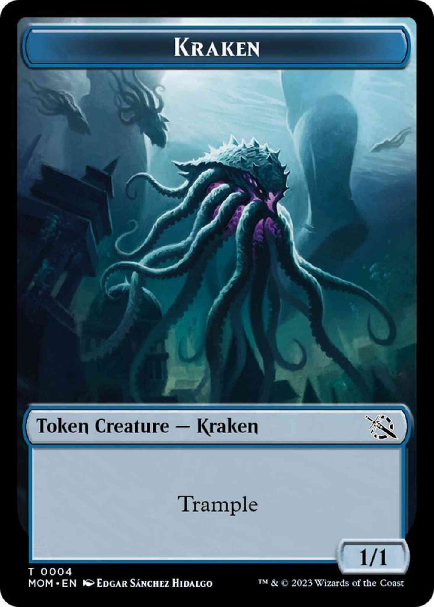 Kraken Token [04] [March of the Machine: Tokens] [Non-Foil]