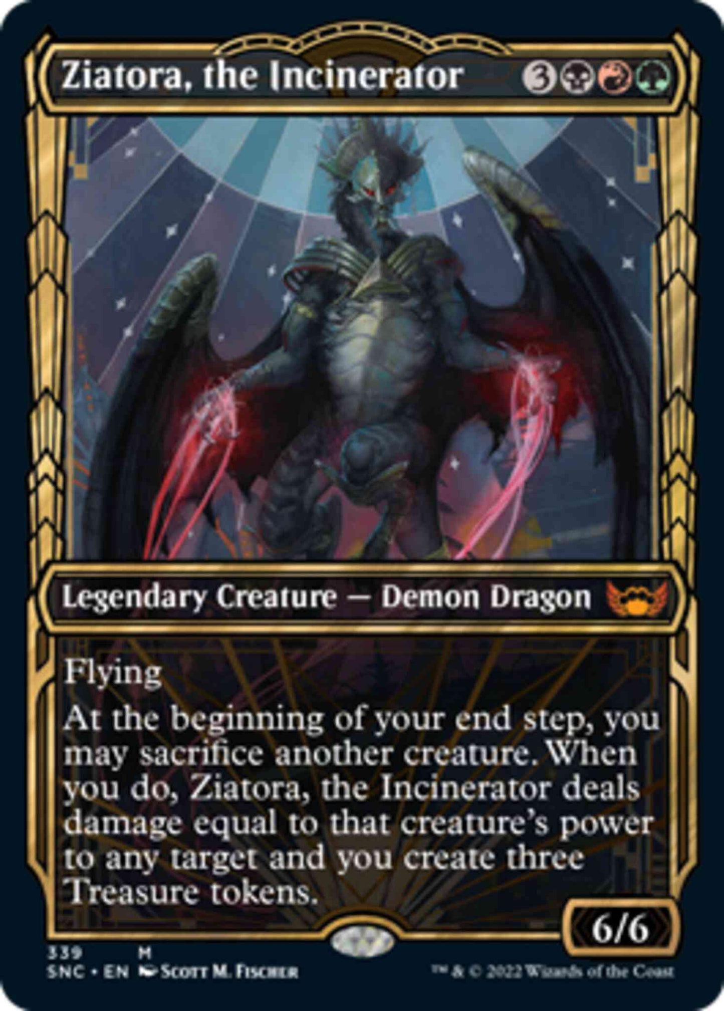 Ziatora, the Incinerator [339] [Golden Age Showcase] [Streets of New Capenna] [Non-Foil]