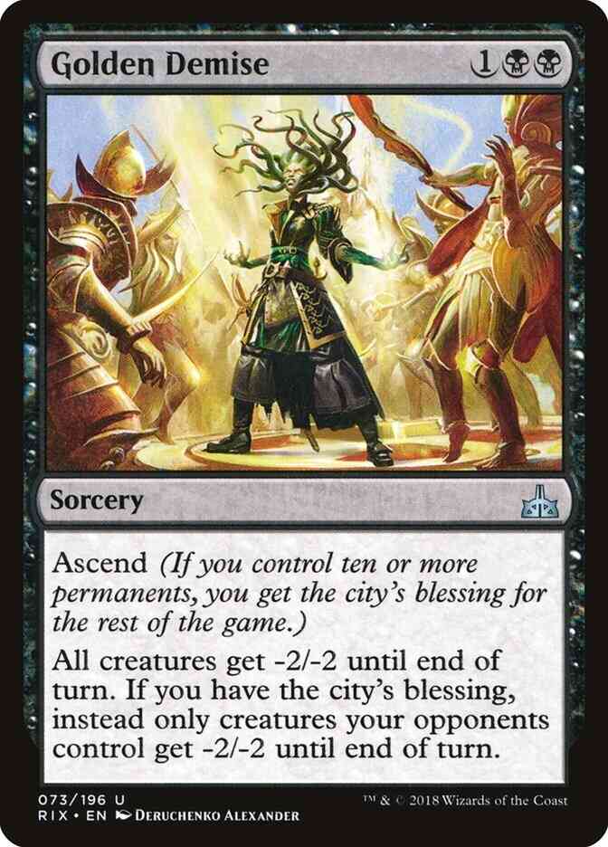 Golden Demise [73] [Rivals of Ixalan] [Non-Foil]