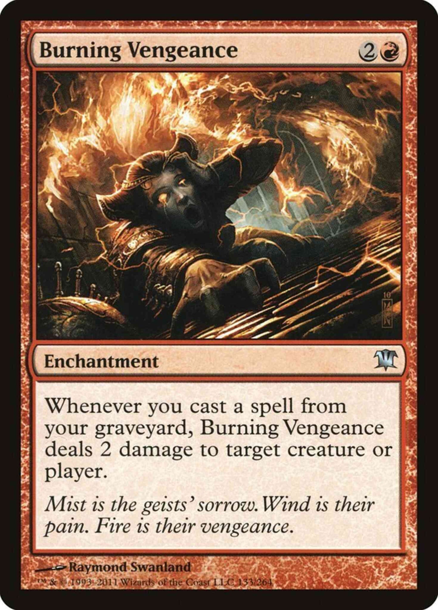 Burning Vengeance [133] [Innistrad] [Non-Foil]